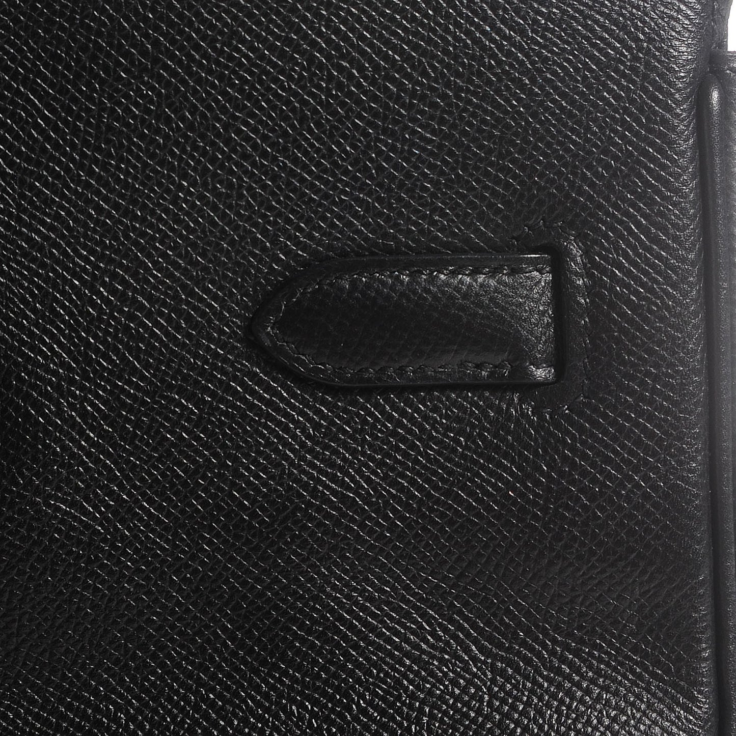 Epsom Birkin 35 Black