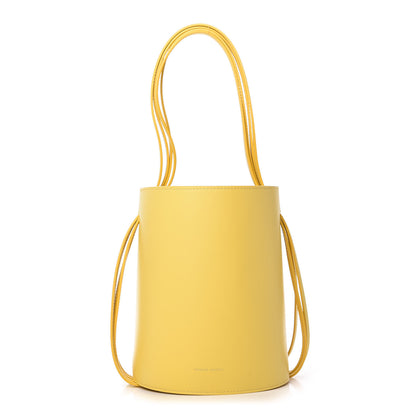 Mansur Gavriel Calfskin Fringe Bucket Bag Sun 1 of 9