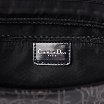 Christian Dior Patent Monogram Trotter Maris Pearl Shoulder Bag Brown 6 of 12