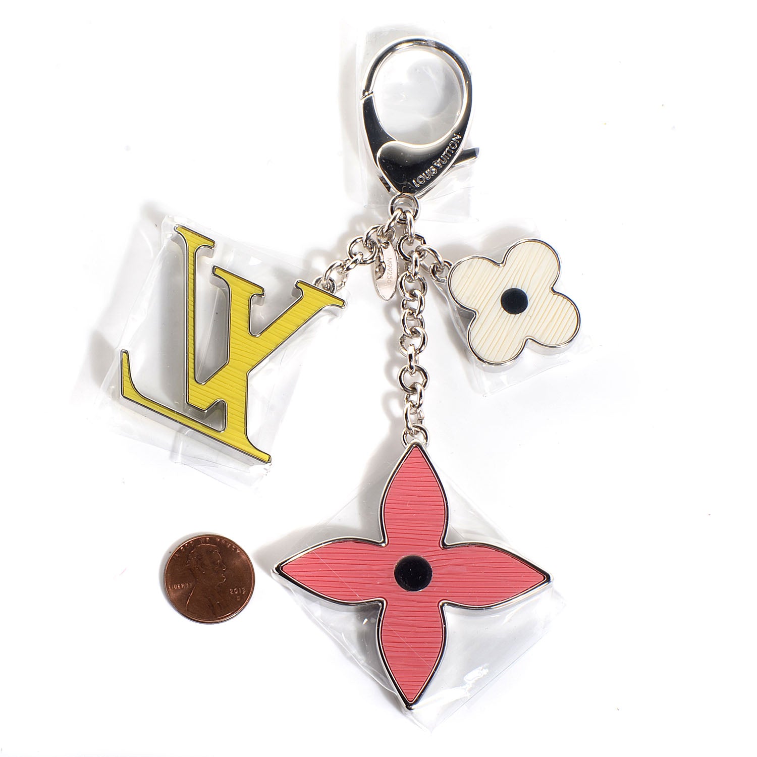 Louis Vuitton Fleur d'Epi Bag Charm 2 of 6
