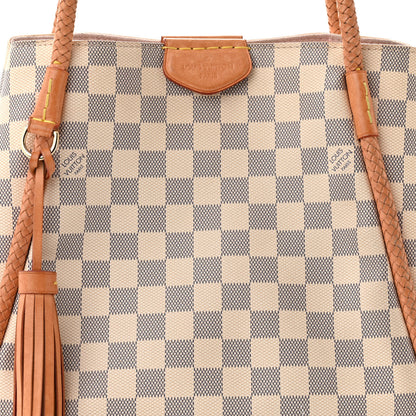 Louis Vuitton Damier Azur Propriano Rose Ballerine 8 of 11