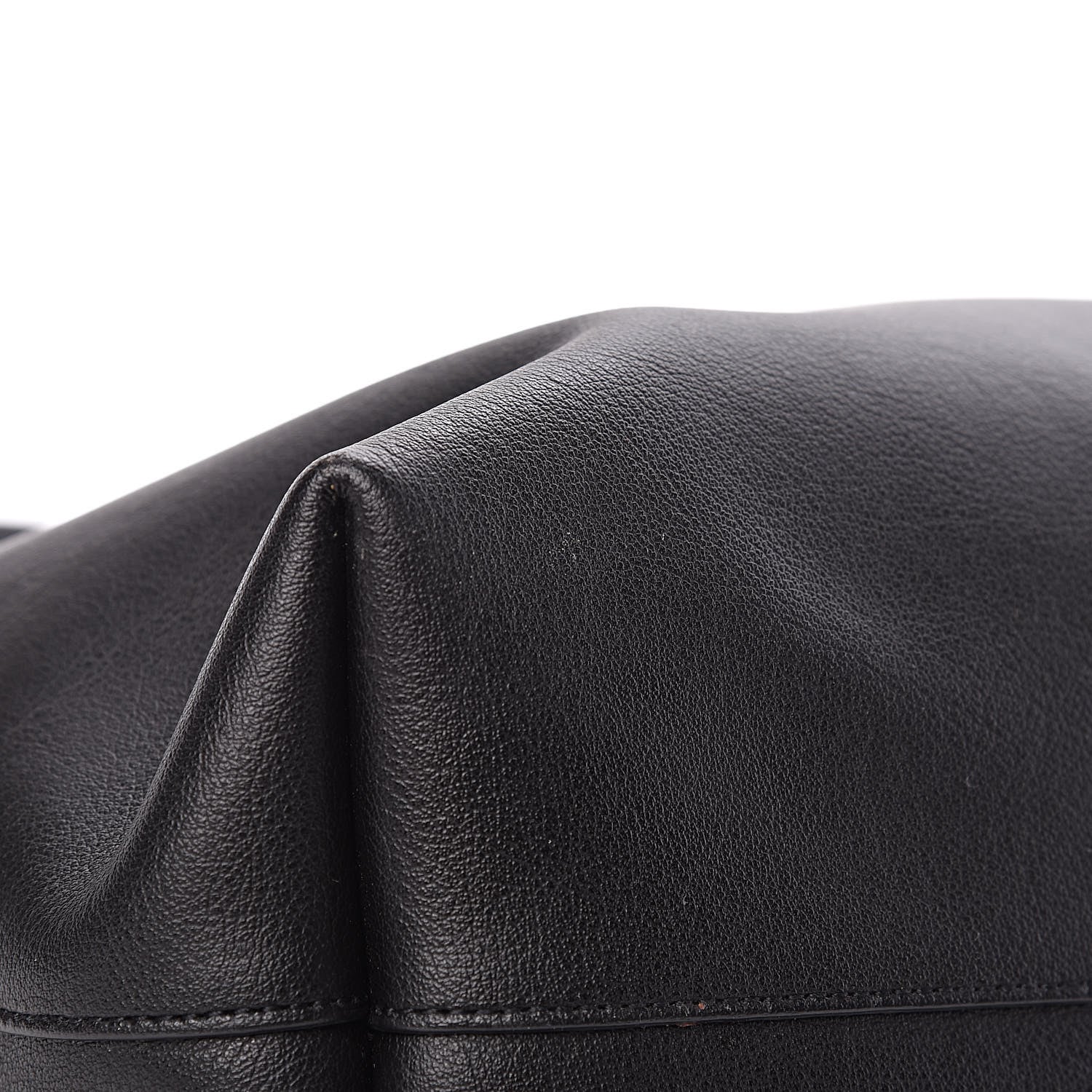 Saint Laurent Calfskin Large Shopping Tote Black 10 of 17