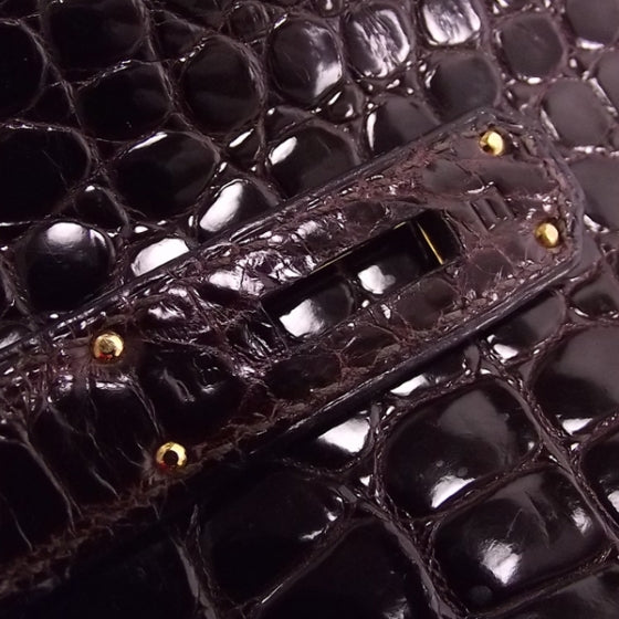 Crocodile BIRKIN 35 Burgundy