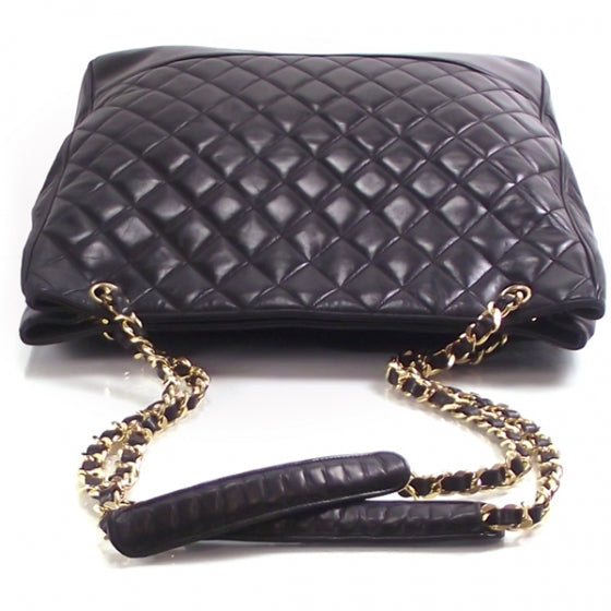 Chanel Vintage Quilted Shopping Tote 6 of 13