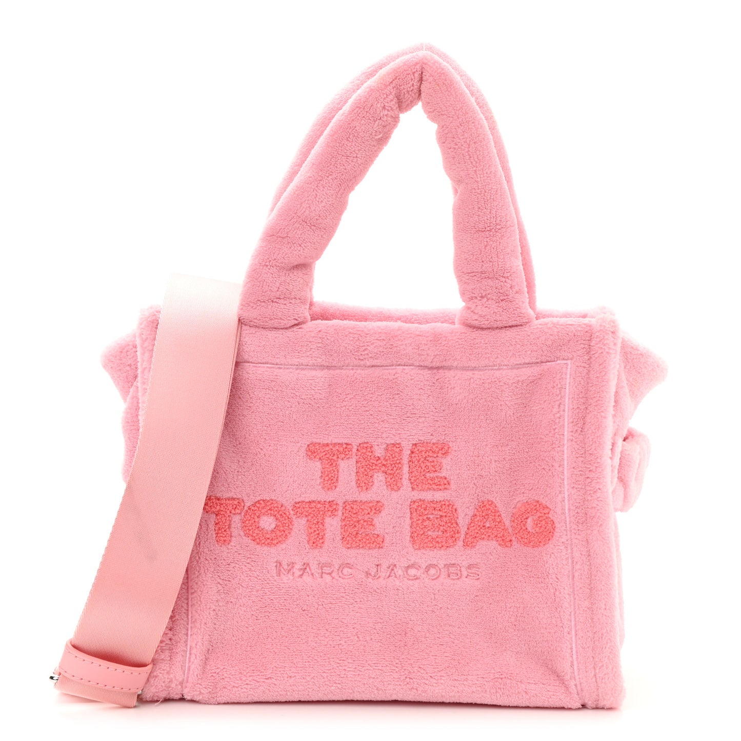 Polyester Mini Terry Tote Bag Light Pink