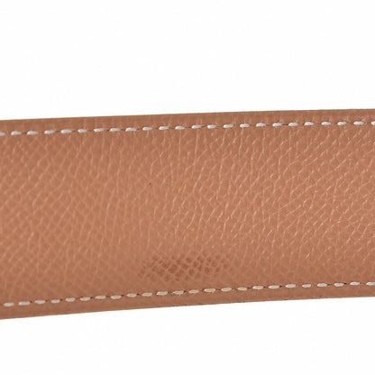 Hermes Courchevel 32mm Belt Strap 70 Chocolate Gold 5 of 6