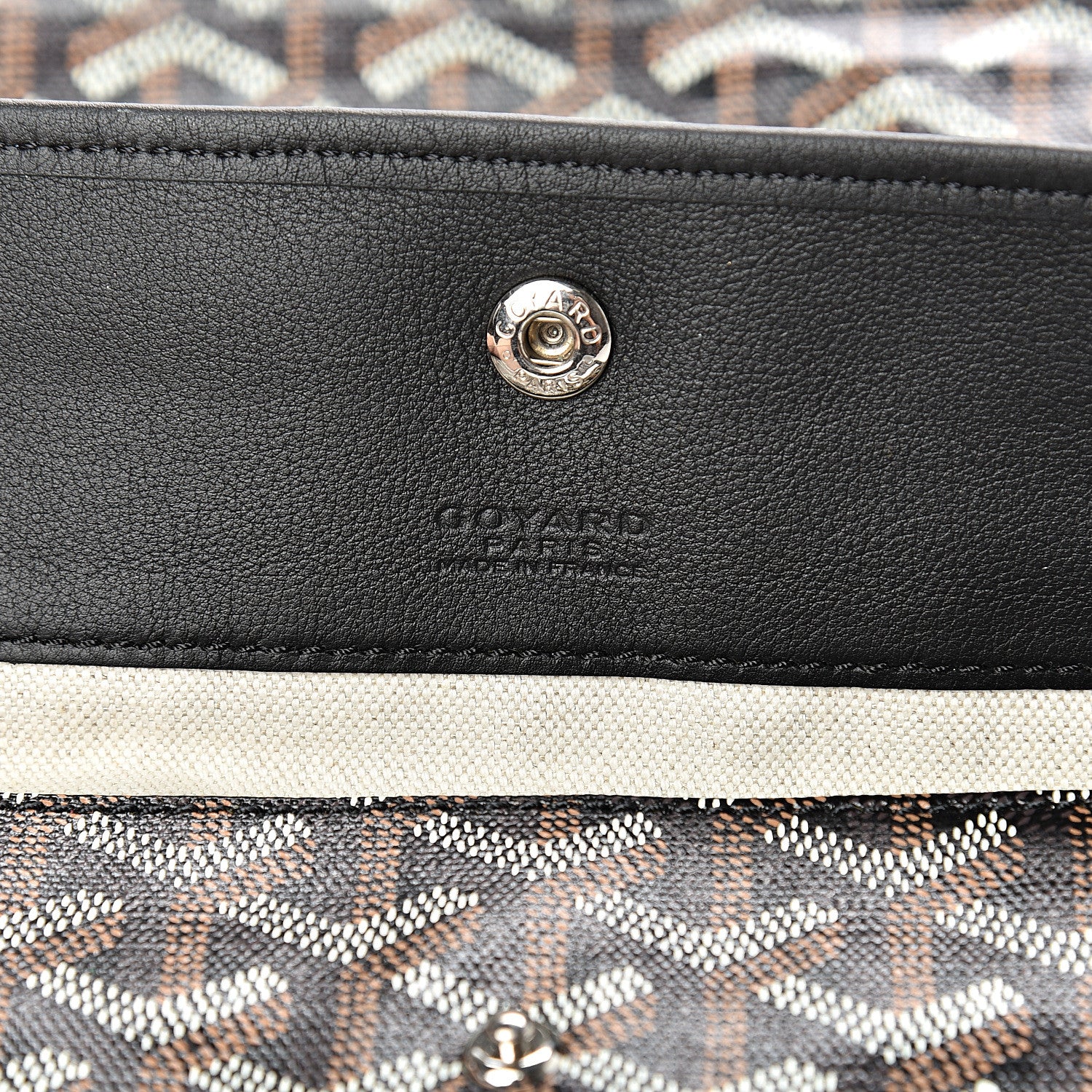 Goyard Goyardine Saint Louis PM Black 6 of 10