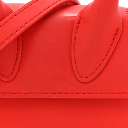 Jacquemus Rubberized Calfskin Le Chiquito Moyen Red 7 of 19