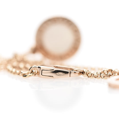 Bulgari 18K Rose Gold Mother of Pearl BVLGARI BVLGARI Pendant Necklace 5 of 6