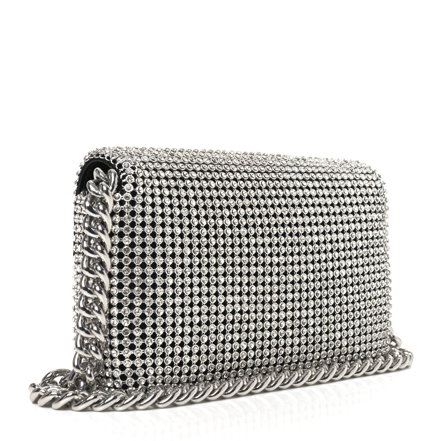 Marc Jacobs The Rhinestone J Marc Mini Shoulder Bag Silver 2 of 9