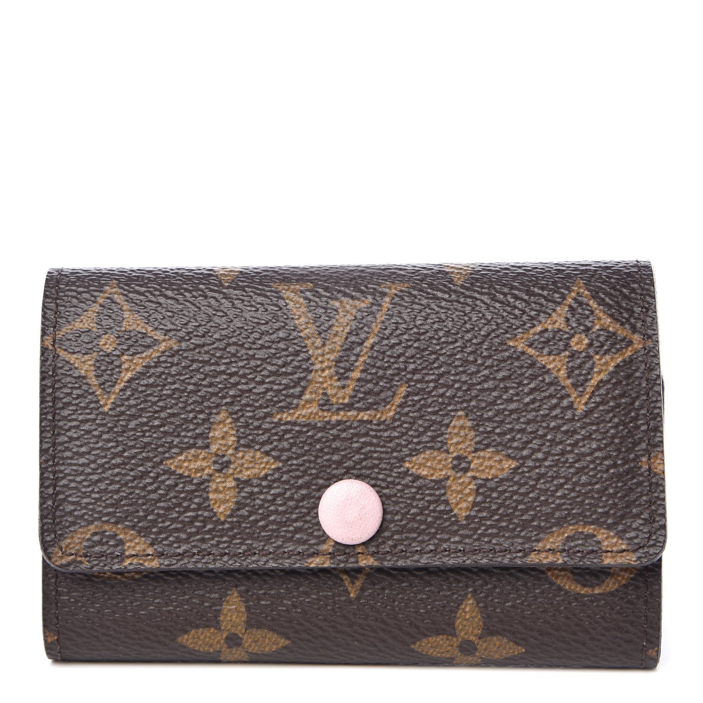 Monogram Multicles 6 Key Holder Rose Ballerine
