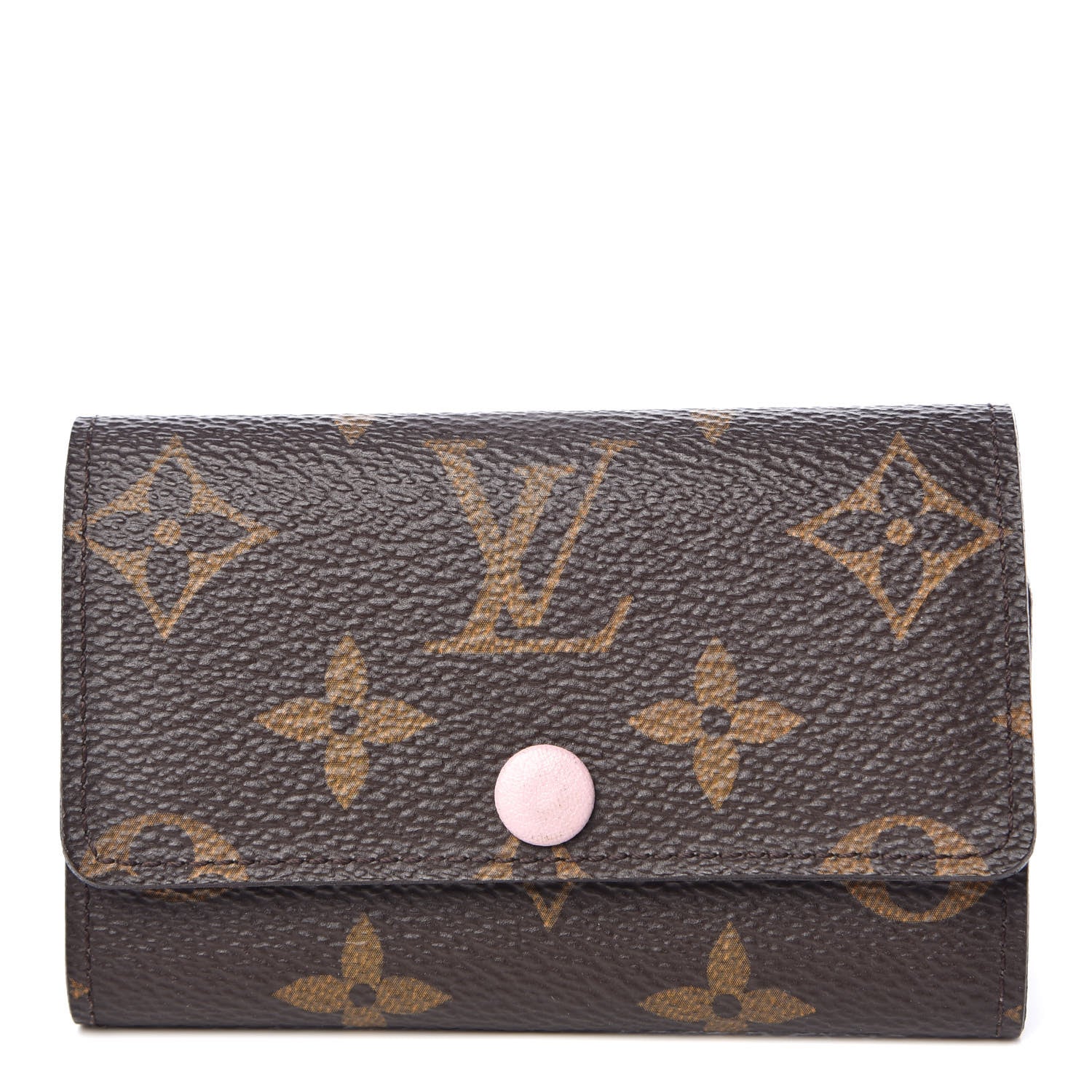 Louis Vuitton Monogram Multicles 6 Key Holder Rose Ballerine 1 of 9