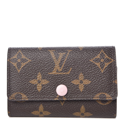 Louis Vuitton Monogram Multicles 6 Key Holder Rose Ballerine 1 of 9