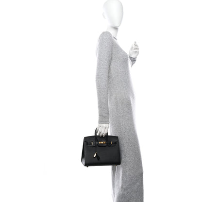 Hermes Epsom Birkin Sellier 25 Black 2 of 12