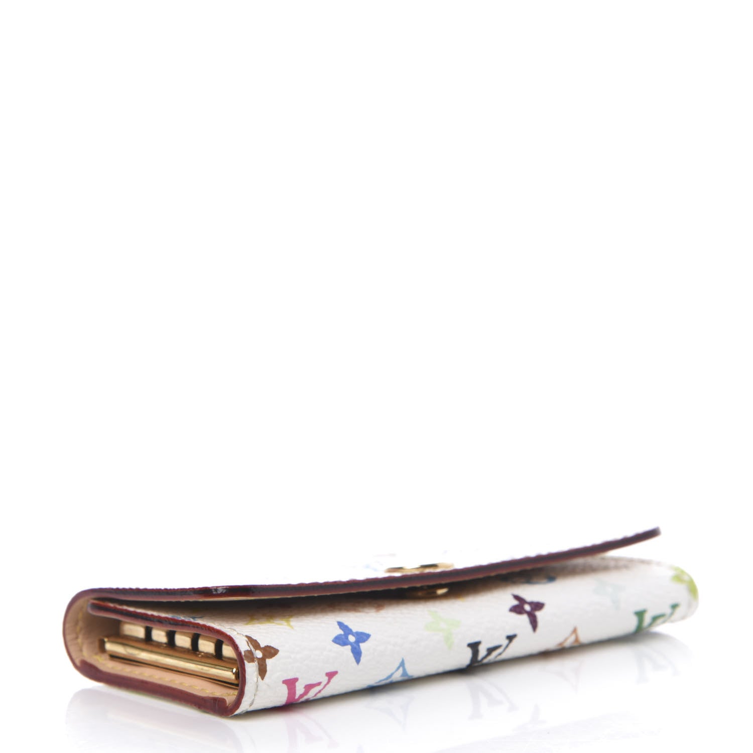Louis Vuitton Monogram Multicolor Multicles 4 Key Holder White 4 of 10