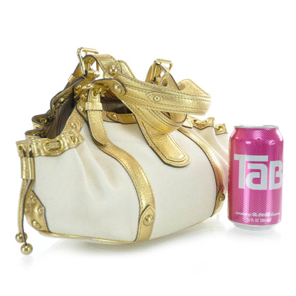 Louis Vuitton Antigua Theda GM Gold White 3 of 6