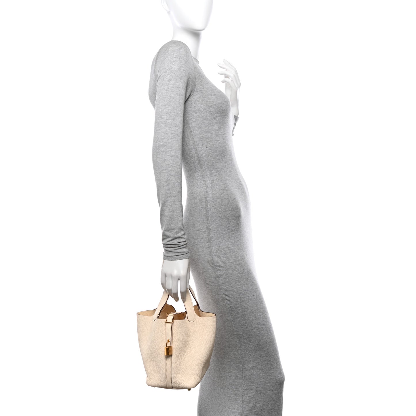 Taurillon Clemence Picotin Lock 18 PM Nata