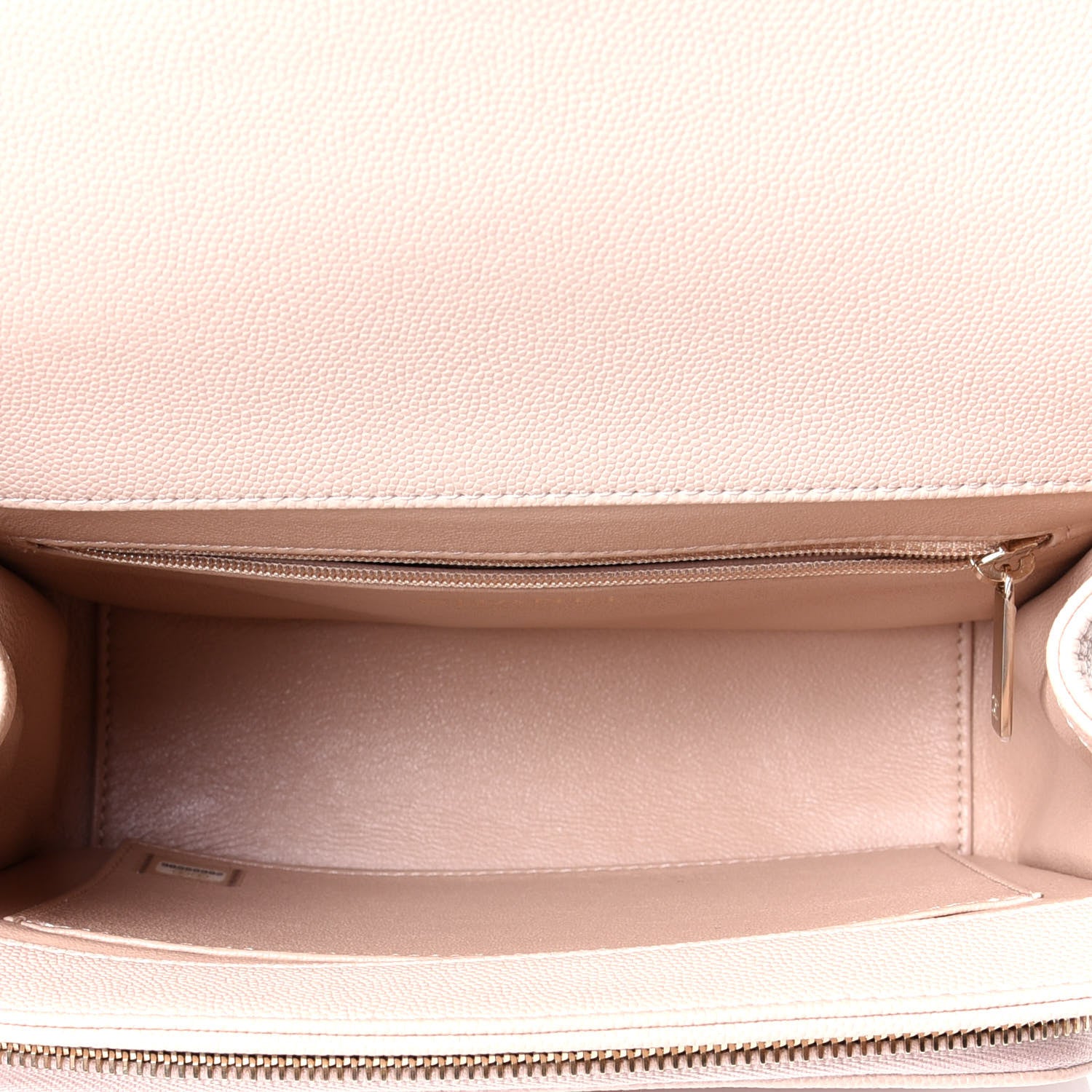 Chanel Caviar Quilted Medium Business Affinity Flap Beige 4 of 9