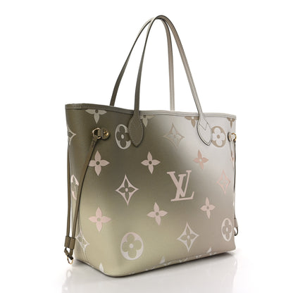 Louis Vuitton Monogram Giant Spring In The City Neverfull MM Sunset Kaki 3 of 8