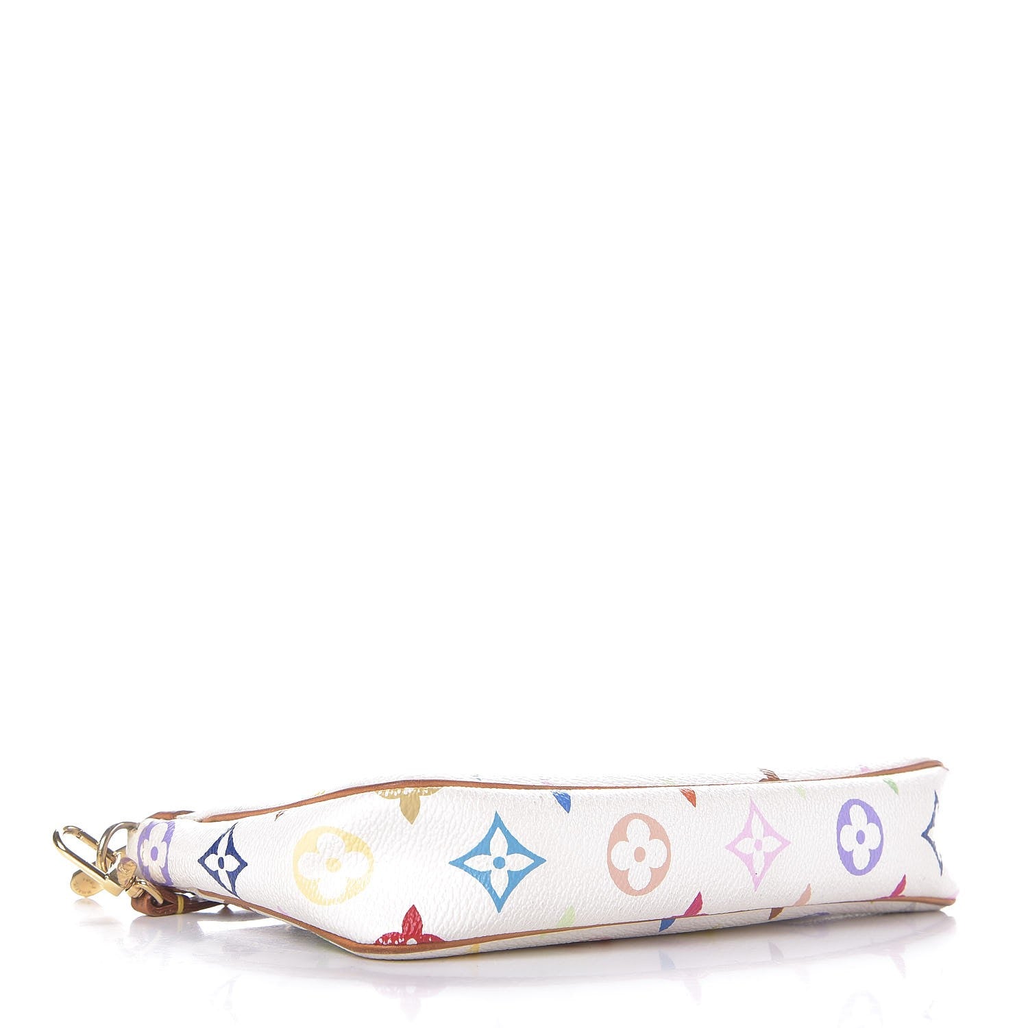 Louis Vuitton Monogram Multicolor Pochette Accessories White 4 of 12