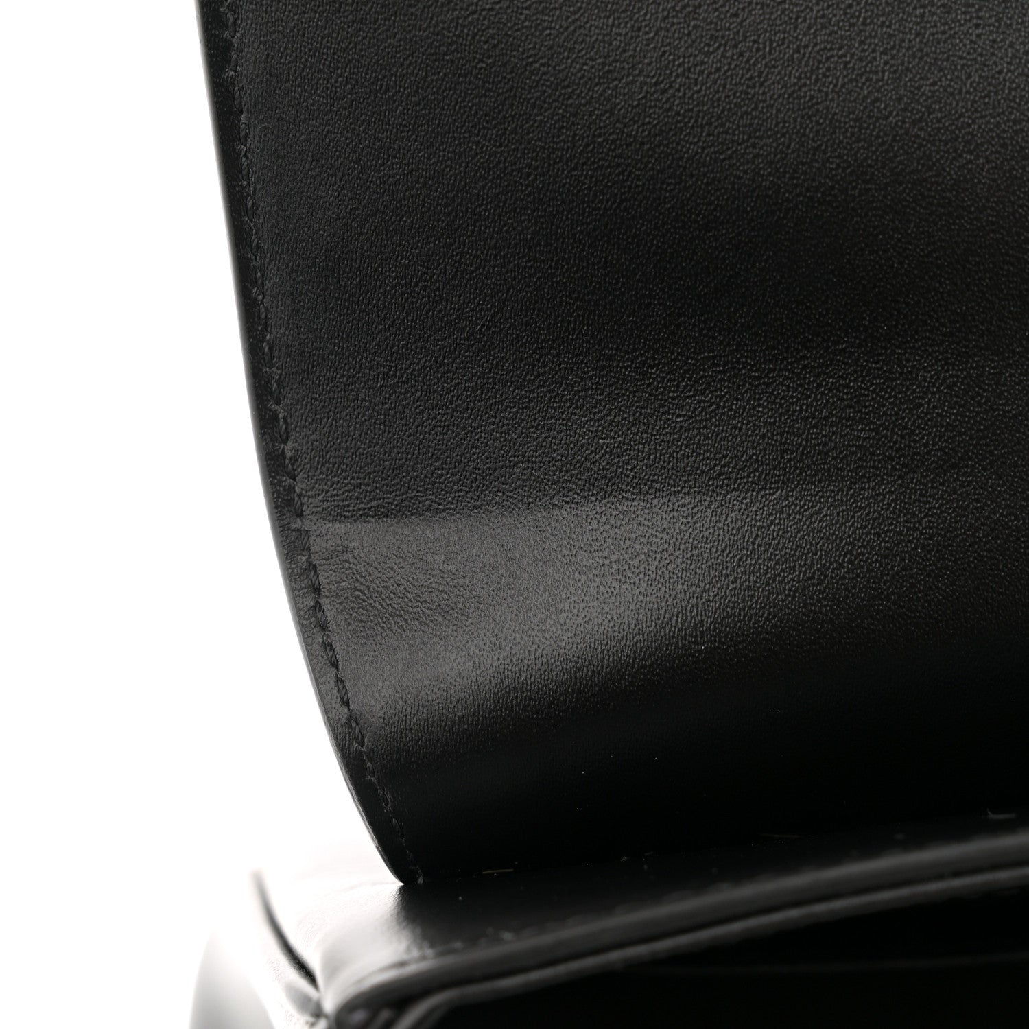 Celine Satinated Calfskin Small 16 Top Handle Bag Black 12 of 12