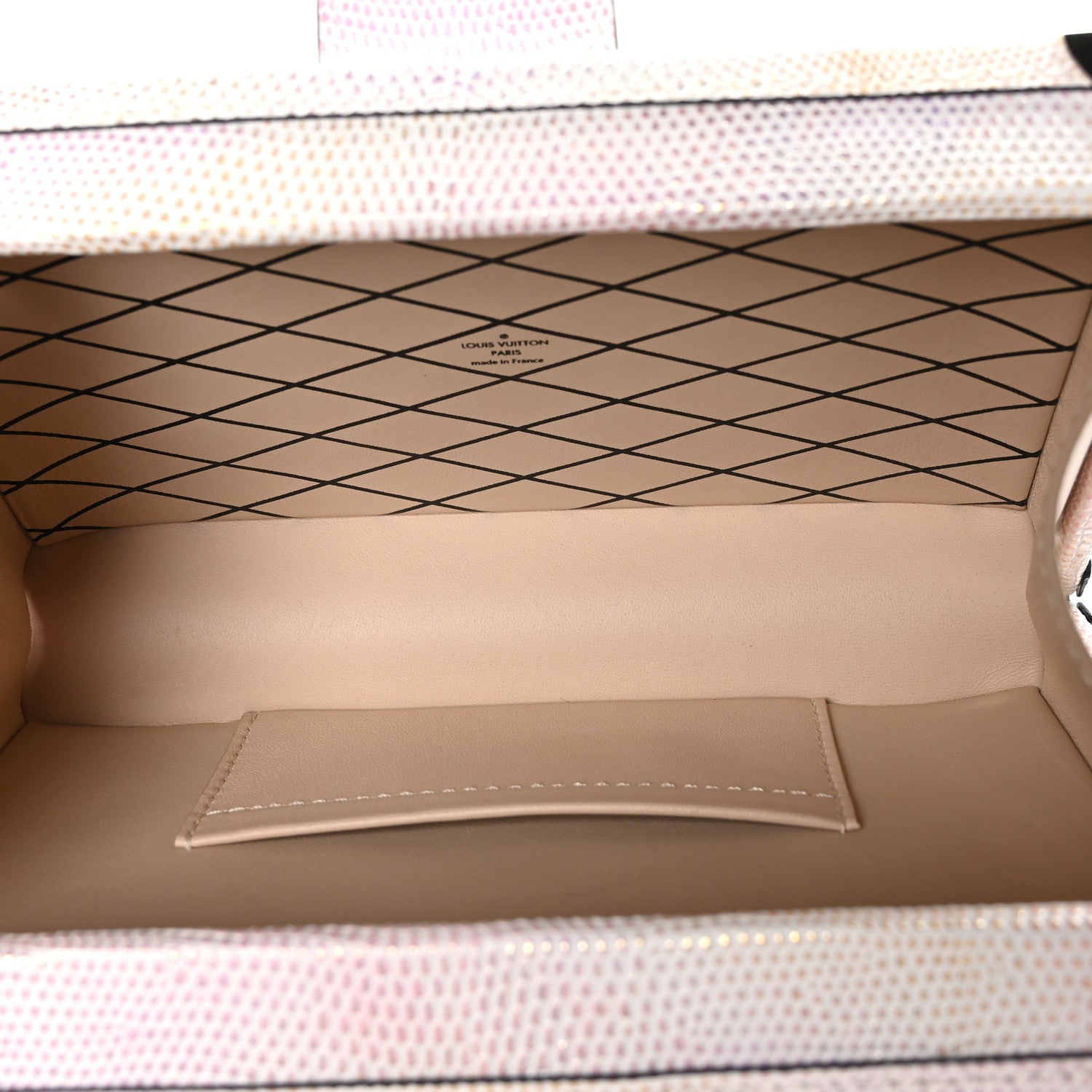 Louis Vuitton Lizard Petite Malle Pastel Mirage 7 of 11