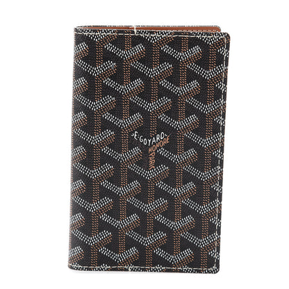 Goyard Goyardine Passport Holder Black Gold 1 of 5