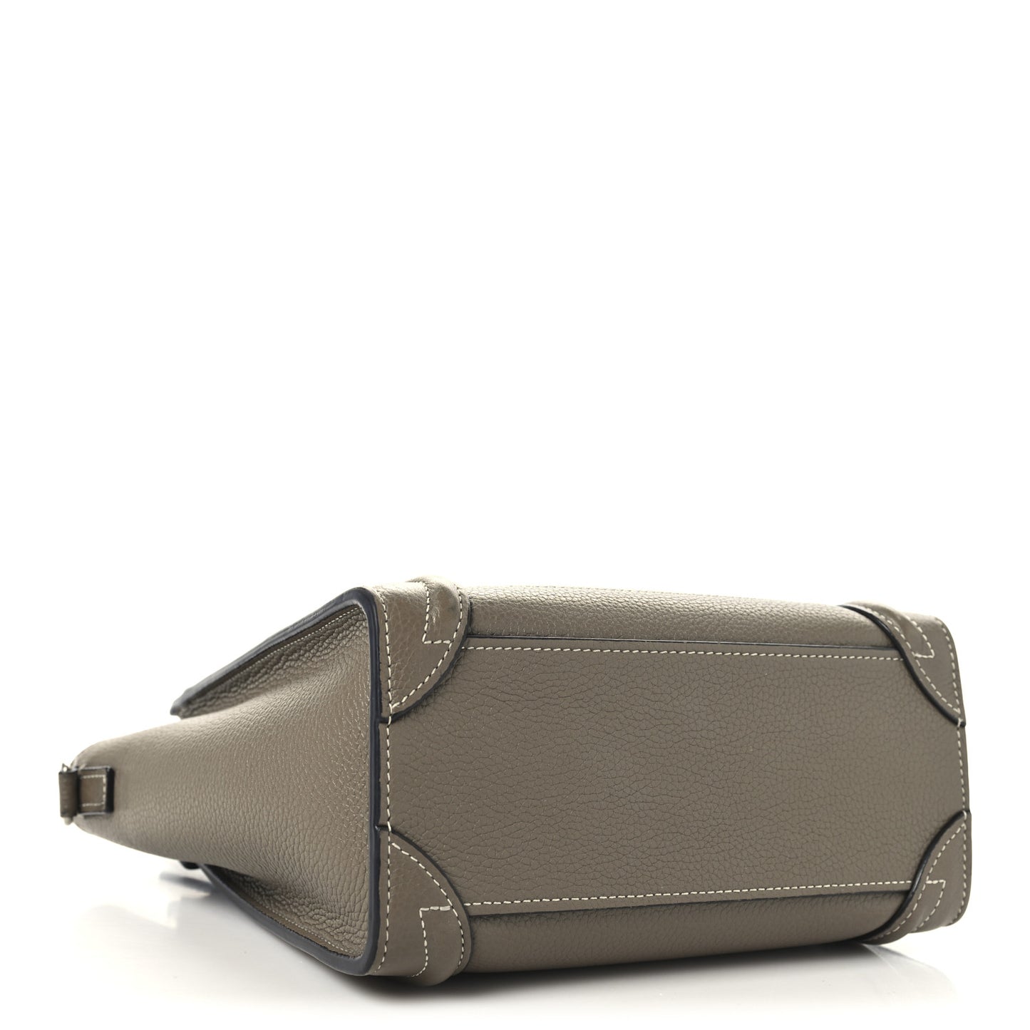 Drummed Calfskin Nano Luggage Souris