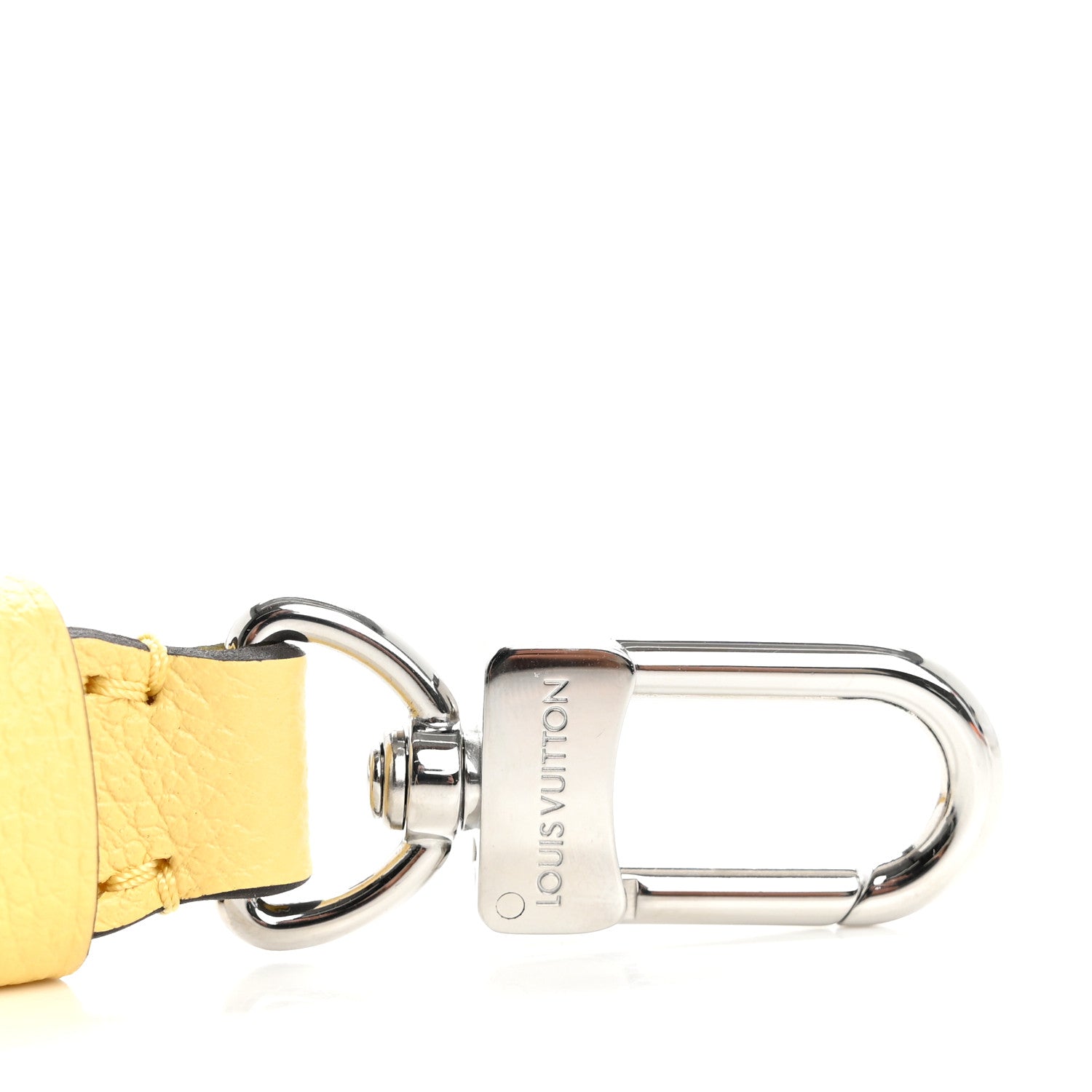 Louis Vuitton Calfskin Buci Shoulder Strap Jaune 4 of 4