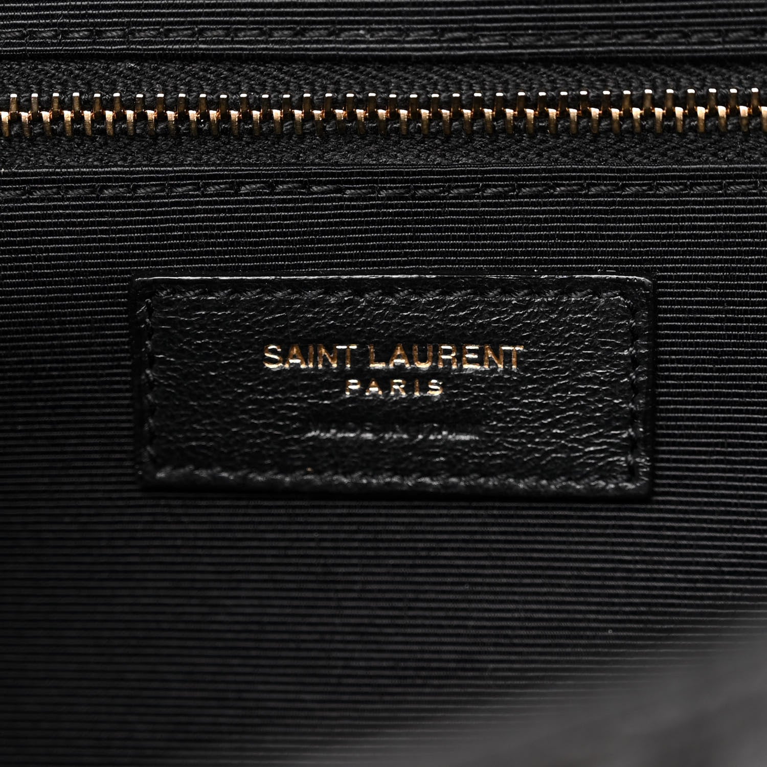 Saint Laurent Grain De Poudre Textured Mixed Matelasse Large Triquilt Monogram Satchel Black 7 of 10