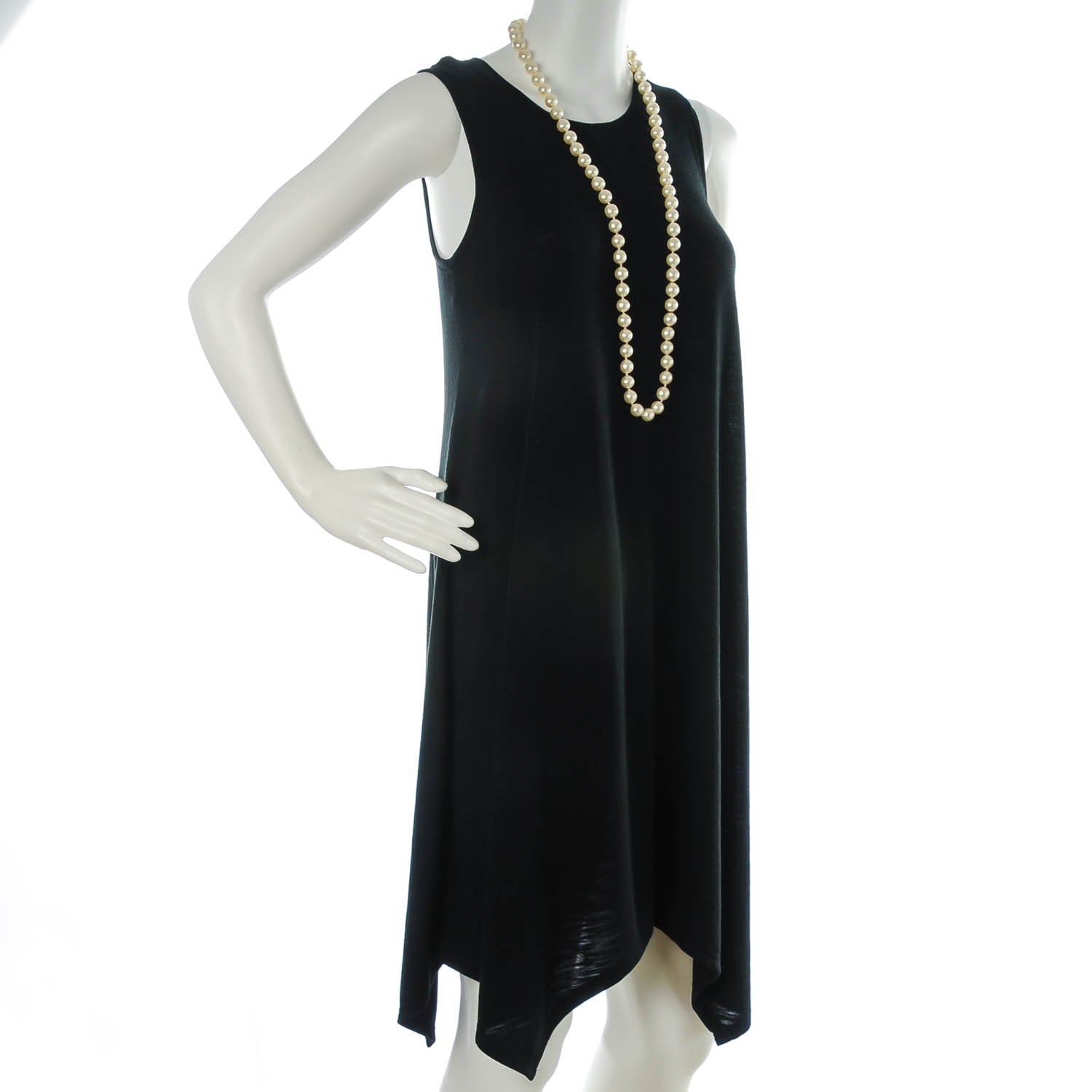 Chanel Pearl Long Necklace Gold 2 of 4