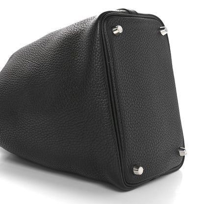 Hermes Taurillon Clemence Picotin Lock 18 PM  Black 9 of 11