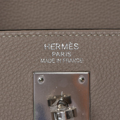 Hermes Togo Kelly Retourne 35 Gris Tourterelle 20 of 32