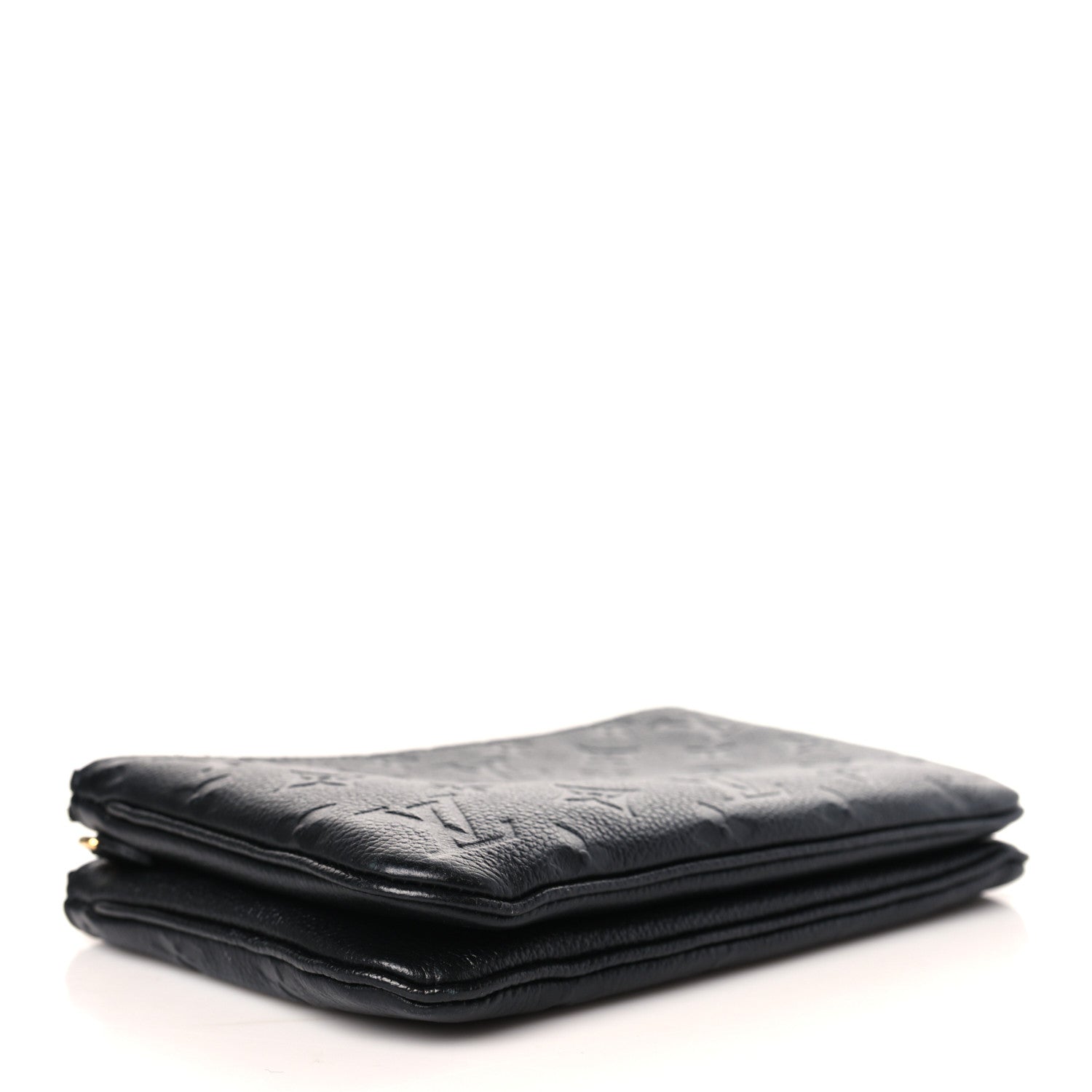 Louis Vuitton Empreinte Double Zip Pochette Black 4 of 9