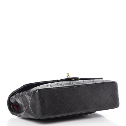 Chanel Lambskin Quilted Medium Double Flap Black 4 of 8
