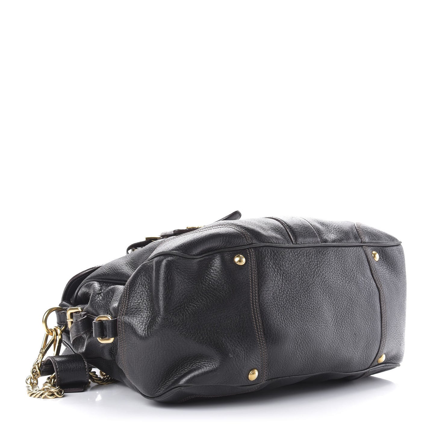 Cervo Deerskin Bag Black