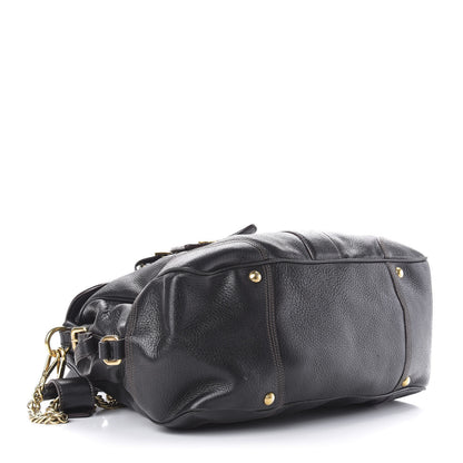 Prada Cervo Deerskin Bag Black 5 of 21