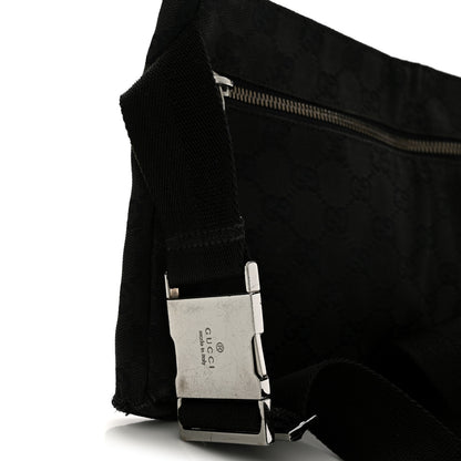 Gucci GG Monogram Double Pocket Belt Bag Black 12 of 14