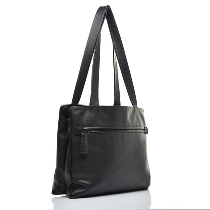Chanel Caviar CC Tote Black 3 of 10