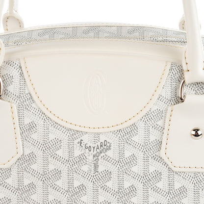 Goyard Goyardine Saint Jeanne GM Bowler White 8 of 8