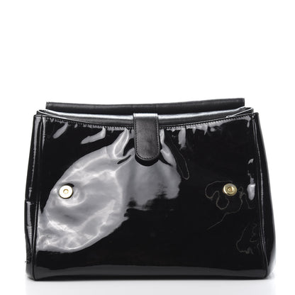 Dolce & Gabbana Patent Large Miss Sicily Satchel Black 3 of 17