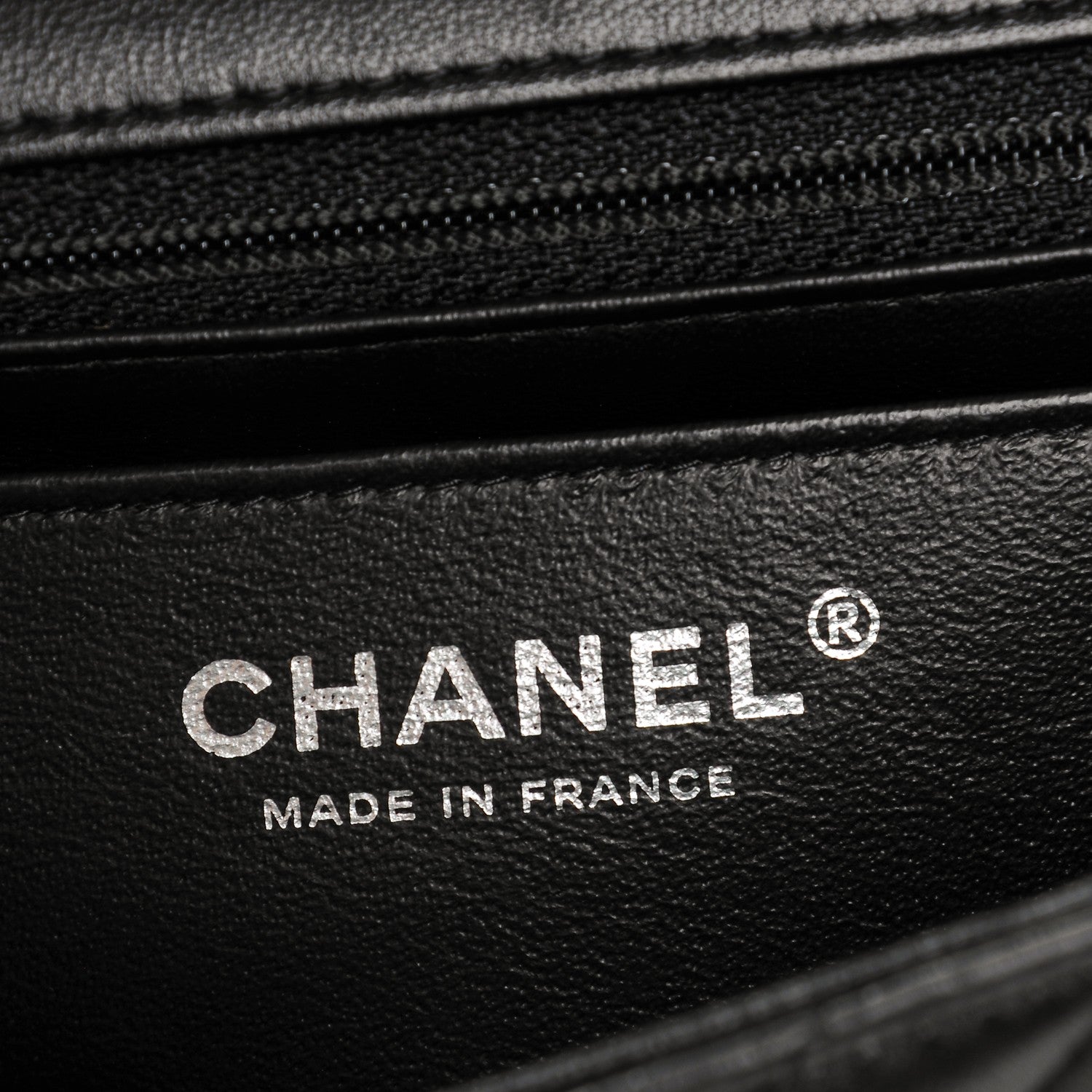 Chanel Lambskin Chevron Quilted Mini Rectangular Flap So Black 7 of 7