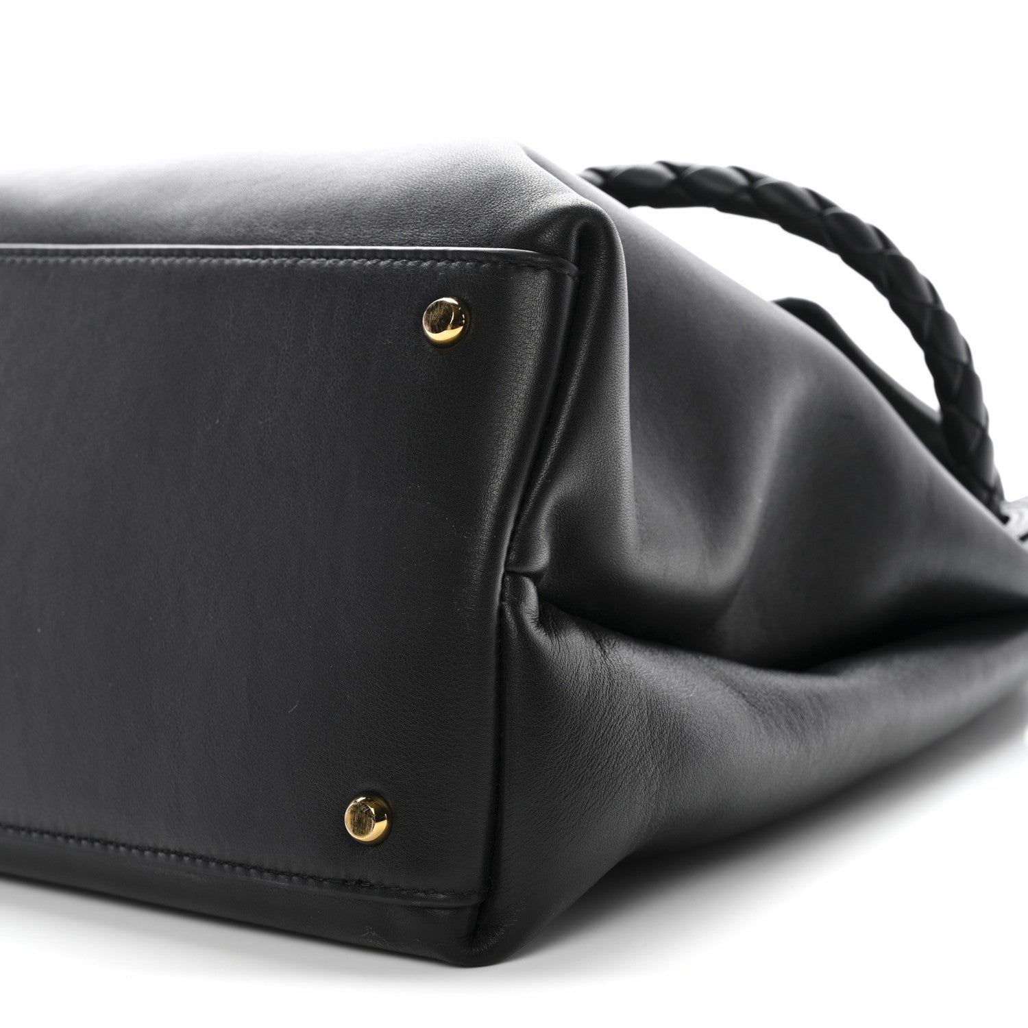 Bottega Veneta Silky Calfskin Medium Ciao Ciao Black 11 of 11