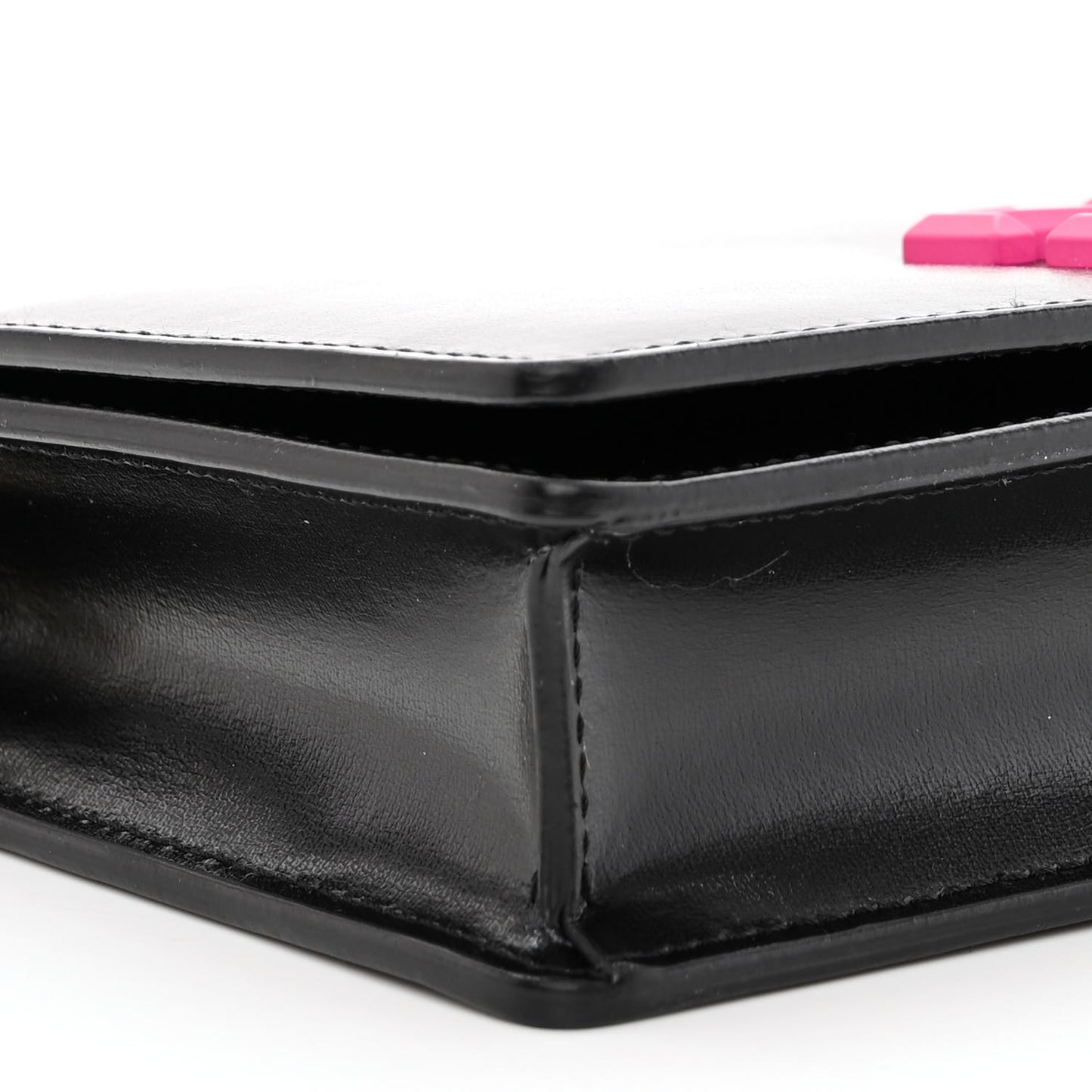 Calfskin Jitney 0.5 Crossbody Bag Black