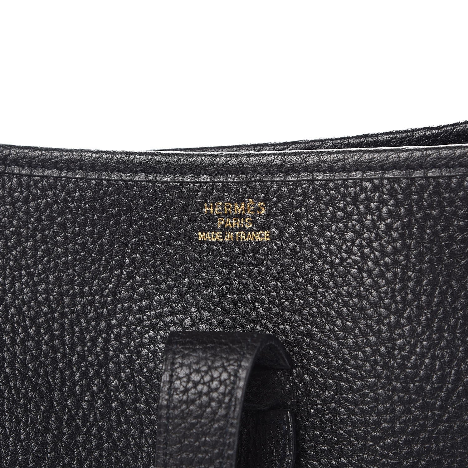 Hermes Togo Evelyne GM Black 8 of 10