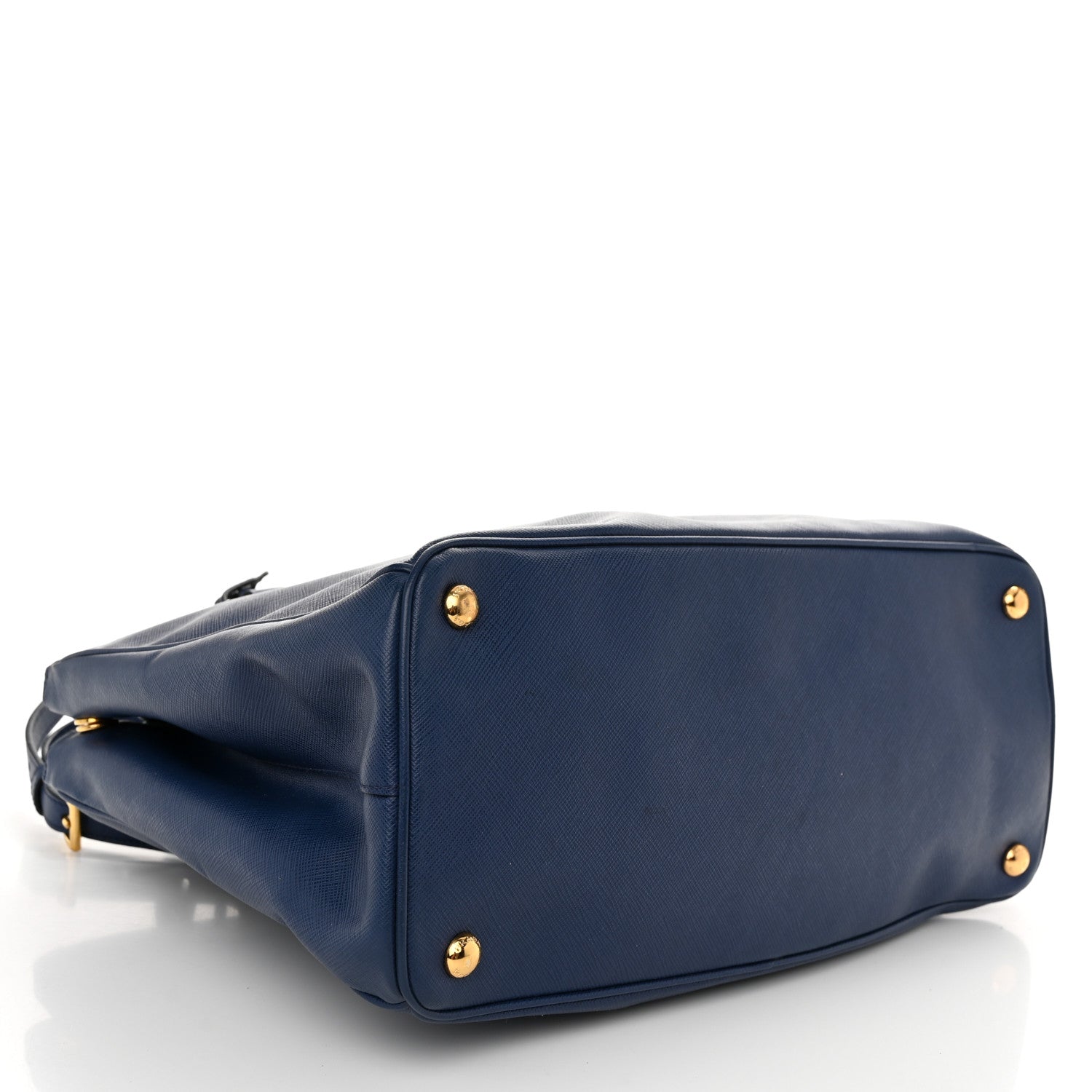 Prada Saffiano Medium Galleria Double Zip Tote Bluette 4 of 11