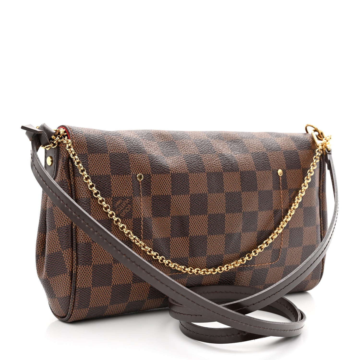 Louis Vuitton Damier Ebene Favorite MM 3 of 12