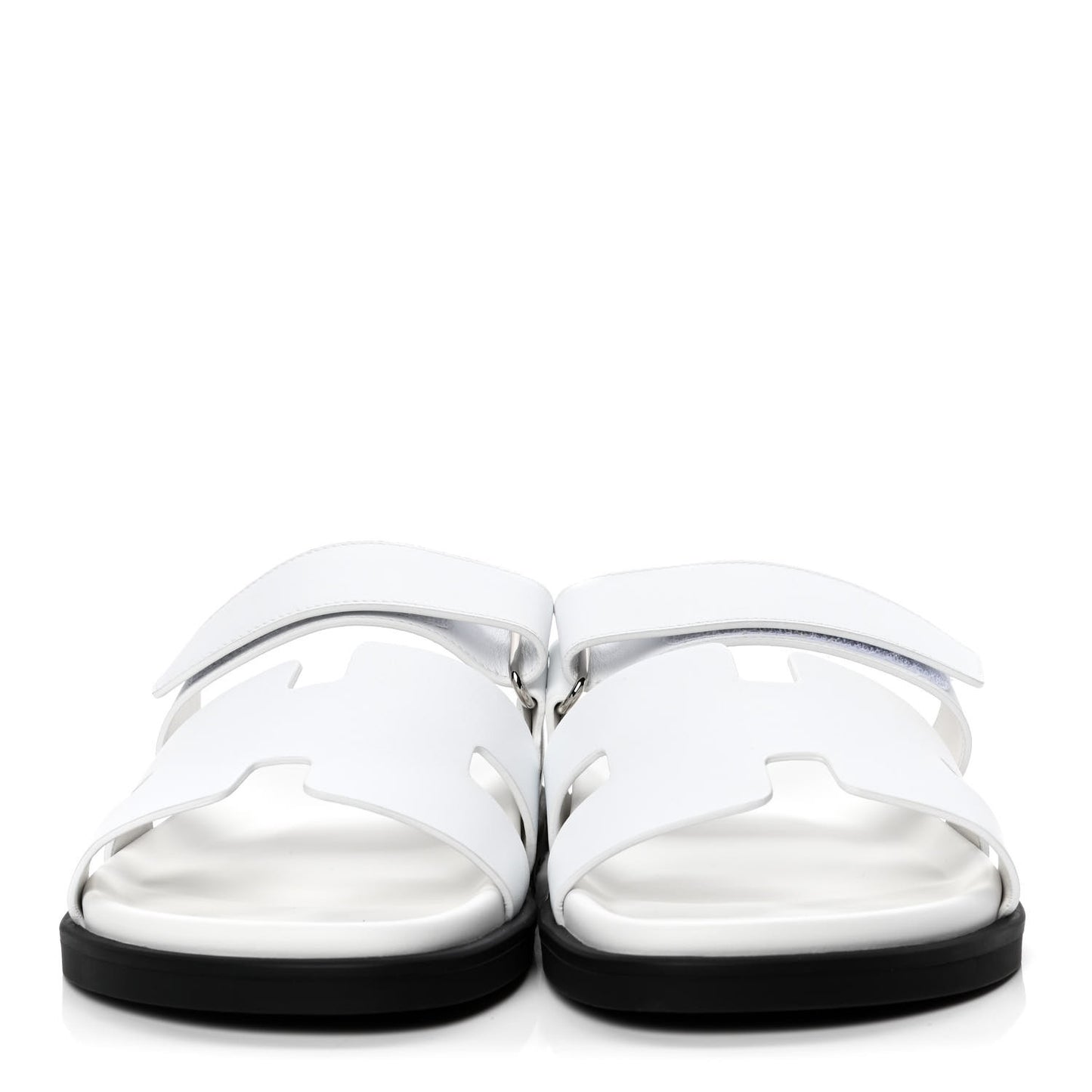 Calfskin Mens Chypre Sandals 43 White