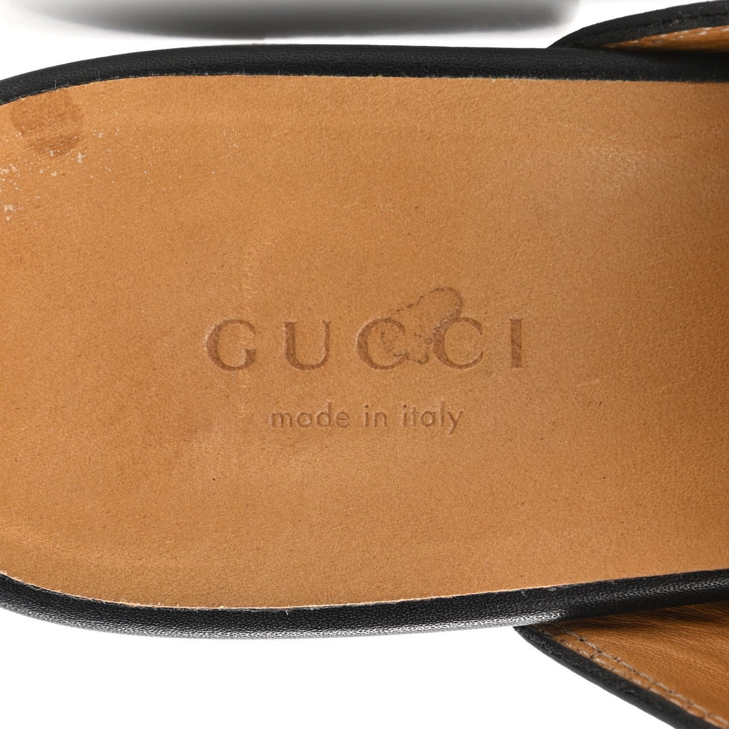 Calfskin Womens Princetown Slippers 37.5 Black