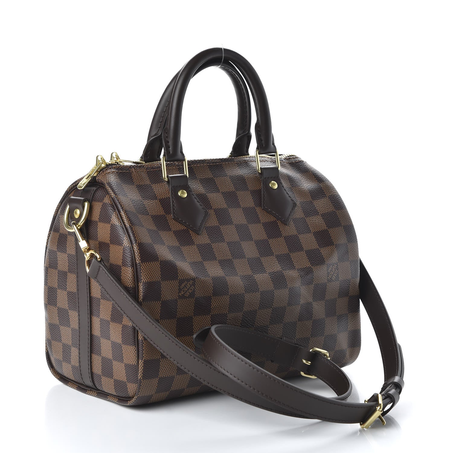 Louis Vuitton Damier Ebene Speedy Bandouliere 25 3 of 11